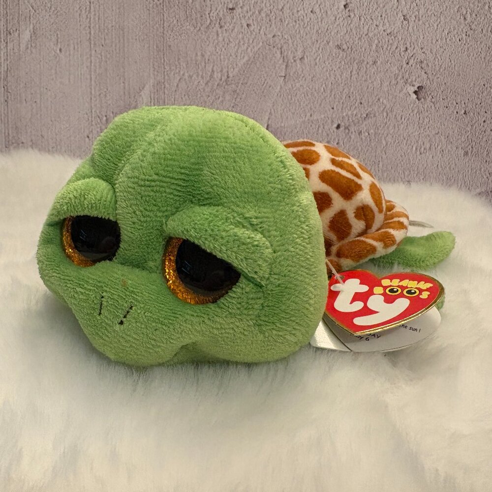 Zippy TY Beanie Boos Turtle 2013 Plush Stuffie (SKU: 242TO)
